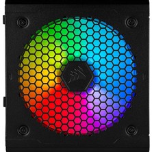 CORSAIR CP-9020217-EU CX650F RGB 650 WATT, TAM MODÜLER 80+ BRONZ GÜÇ KAYNAĞI, SİYAH