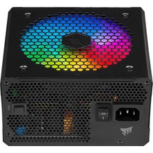 CORSAIR CP-9020217-EU CX650F RGB 650 WATT, TAM MODÜLER 80+ BRONZ GÜÇ KAYNAĞI, SİYAH