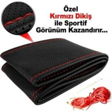 Fox Kia Sportage Kırmızı Dikme Direksiyon Kılıfı