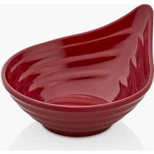 Külsan 3 Adet Kırmızı Renkli Sos, Reçel Kasesi Ø9,5