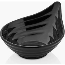 Külsan 3 Adet Siyah Renkli Sos, Reçel Kasesi Ø9,5