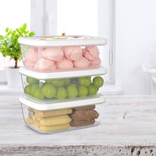 Titiz Aria Saklama Kabı 3'lü Set 1200 ml - Fruits
