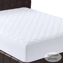 Formeya Pamukkale Kapitone Fitted %100 Pamuk Yatak Koruyucu Alez