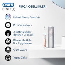 Oral-B Genius X 20000 Luxe Edition Şarjlı Diş Fırçası (Rose Gold)