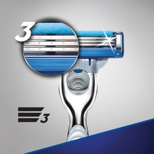 Gillette Mach3 Turbo Tıraş Makinesi + 1 Yedek Bıçak Özel Seri