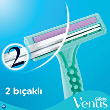 Gillette Simply Venus 2 Kullan At Kadın Tıraş Bıçağı 4'lü