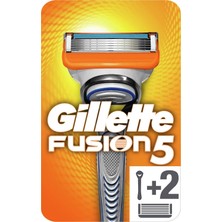 Gillette Fusion Tıraş Makinesi + 2 Yedek Tıraş Bıçağı