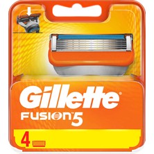 Gillette Fusion Yedek Tıraş Bıçağı 4'lü
