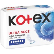 Kotex Ultra Ped Gece 6'lı x 3