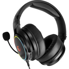 Rampage RM-K81 Deluxe 7.1 Surround Bluetooth RGB Ledli Şarjlı Oyuncu Mikrofonlu Kulaklık