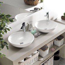 Turkuaz Cerastyle Zero Tezgah Üstü Lavabo Ø46  cm 071600