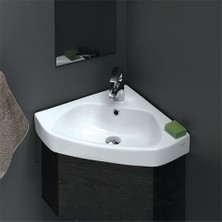 Turkuaz Cerastyle Arda Köşe Lavabo 46 cm 001900U