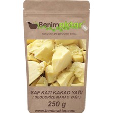 Benimaktar Deodorize Katı Kakao Yağı Saf Dökme 250 gr