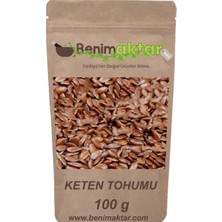 Benimaktar Keten Tohumu Tane Yeni Mahsül 100 gr
