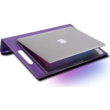 VOLL BLUME M1 Notebook Standı Laptop Altlığı Sehpası - Ofis İçin Lila