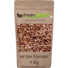 Benim Aktar Benimaktar Keten Tohumu Tane Yeni Mahsül 1 kg