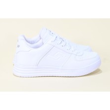 Jump 21516 Anatomik Sneakers Ayakkabı - Beyaz - 36