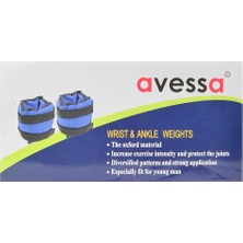 Diğer Avessa Wrist Ankle El Ayak Ağırlığı 2x0.5 kg