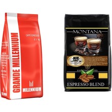 Grande Millennium Espresso 1 kg + Montana Gold Milano 500 gr