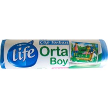 Life Orta Boy Çöp Poşeti 5X20