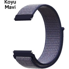 Ally 22 mm Gear S3 Watch 4 -GT2 GT2E 46 mm Kayış Kordon Lylon Loop AL-33022