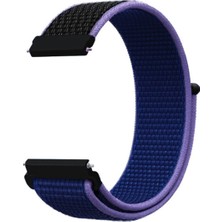 Ally 22 mm Gear S3 Watch 4 -GT2 GT2E 46 mm Kayış Kordon Lylon Loop AL-33022