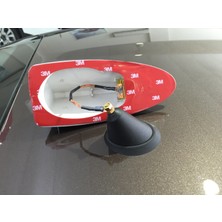 Tekstore Gri Balina Shark Anten Elektrikli Her Araca Uyumlu