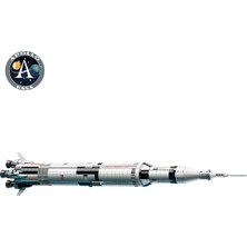 LEGO Creator LEGO Nasa Apollo Saturn V 92176 - Uzay Seven Yetişkinler için Koleksiyonluk Model Yapım Seti (1969 Parça)