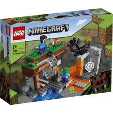 LEGO® Minecraft™ Terk Edilmiş Maden 21166 - 7 Yaş ve Üzeri Macera Oyunu Seven Çocuklar İçin Oyuncak Örümcek İçeren Yaratıcı Oyuncak Yapım Seti (248 Parça)