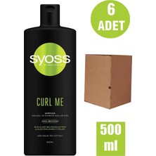 Syoss Curl Me Şampuan 500 ml x 6 Adet