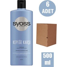 Syoss Kepeğe Karşı Şampuan 500 ml x 6 Adet