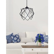 Etsylight Koza White Glass One Mutfak, Antre, Koridor Avize, Çocuk Odası Avize