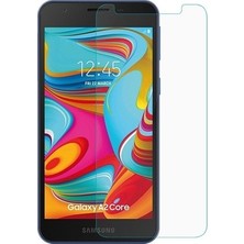 Caseart Samsung Galaxy A2 Core Temperli Ekran Koruyucu Kırılmaz Cam Şeffaf