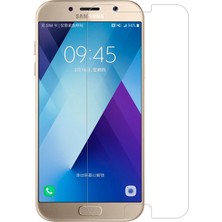 Caseart Samsung Galaxy A5 2017 Temperli Ekran Koruyucu Kırılmaz Cam Şeffaf