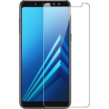Caseart Samsung Galaxy A8 2018 Temperli Ekran Koruyucu Kırılmaz Cam Şeffaf