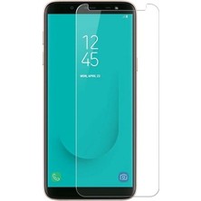 Caseart Samsung Galaxy J6 2018 Temperli Ekran Koruyucu Kırılmaz Cam Şeffaf