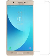 Caseart Samsung Galaxy J7 Max Temperli Ekran Koruyucu Kırılmaz Cam Şeffaf