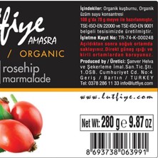 Lütfiye Lutfiye Organik Kuşburnu Marmelatı 280 gr