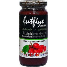 Lütfiye Lutfiye Organik Kızılcık Marmelatı 280 gr