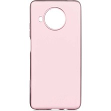 Tekno Grup Xiaomi Mi 10T Lite Kılıf Mat Premium Silikon Kılıf + Tam Kaplayan 6d Nano Ekran Koruyucu Rose