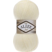 Alize Şal Sim 01 Krem