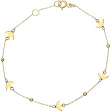 Glorria Altın Dorika Anka Kuşu Bileklik