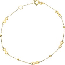 Glorria Altın Dorika Sonsuzluk Bileklik