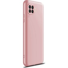 Microsonic Oppo Reno 4 Lite Kılıf Double Dip 360 Protective Rose Gold