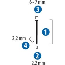 Red Hıt Red Hit ST18 Zımba Çivisi 18 mm