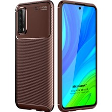 Microsonic Huawei P Smart 2021 Kılıf Legion Series Kahverengi