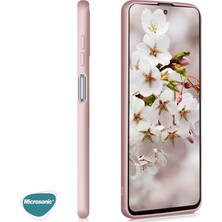 Microsonic Matte Silicone Samsung Galaxy M31s Kılıf Rose Gold