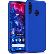 Microsonic Matte Silicone General Mobile GM 20 Pro Kılıf Mavi