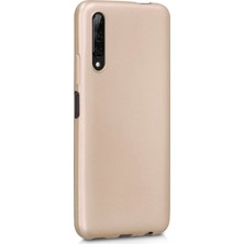 Microsonic Matte Silicone Huawei Y9S Kılıf Gold