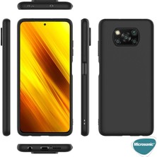 Microsonic Matte Silicone Xiaomi Poco X3 NFC Kılıf Gold